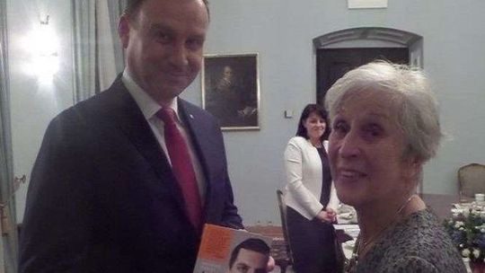 Prezydent Andrzej Duda przyjął rodzinę i Towarzystwo Jana Karskiego