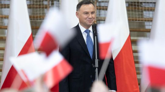 Prezydent Andrzej Duda w poniedziałek w Lublinie. Wiec wyborczy na placu Litewskim