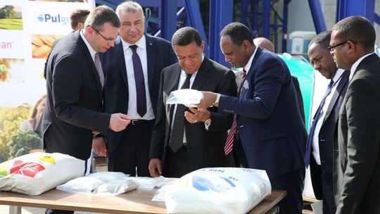 Prezydent Etiopii z wizytą w puławskich Azotach. Liczy na współpracę gospodarczą