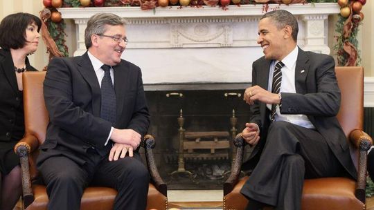 Prezydent Komorowski \"dał czadu” w Białym Domu