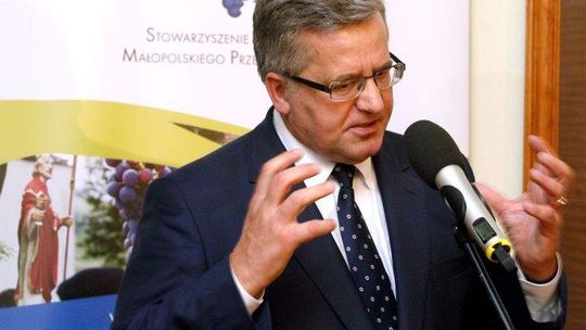 Prezydent na spotkaniu z winiarzami w Janowcu