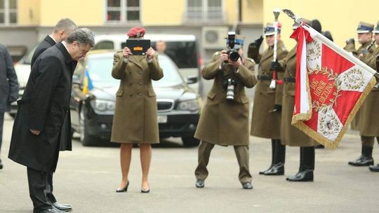 Prezydent Ukrainy w Lublinie. Utrudnienia w ruchu w centrum
