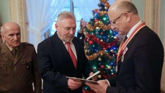 Prezydent Żuk odznaczony krzyżami. Spotkanie opłatkowe w Trybunale [zdjęcia]