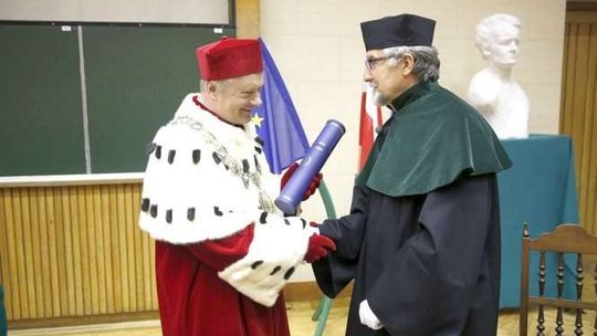 Prof. Andrzej Paszczyński - Honorowy Profesor UMCS z Idaho 