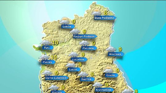 Prognoza pogody na czwartek