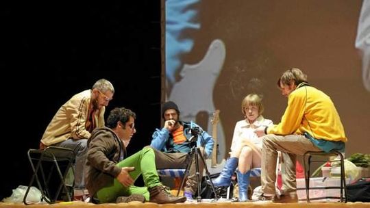 Projekcja rejestracji spektaklu "Golgota Picnic - pokaz odwołany