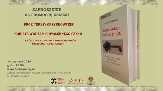 Promocja książki prof. Teresy Grzybkowskiej w Puławach