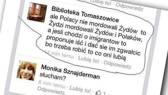 "Proponuję iść i dać się im zgwałcić." Bibliotekarka straciła pracę za wpis o uchodźcach