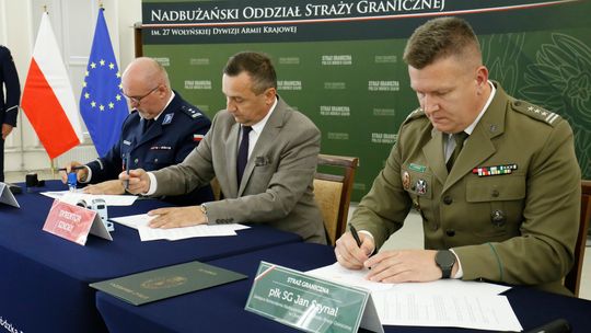 Policja Straż graniczna porozumienie