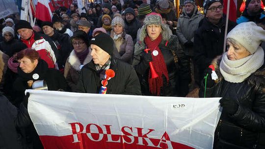 Protest KOD, Nowoczesnej i partii Razem w Lublinie (ZDJĘCIA I WIDEO)