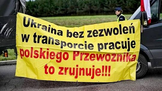 Protest przewoźników. Polska zapowiada wzmożone kontrole Ukraińców 