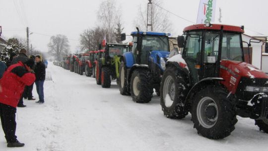 Protest rolników w Zamościu (zdjęcia)