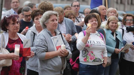 Protest w obronie Sądu Najwyższego w Lublinie [zdjęcia, wideo]