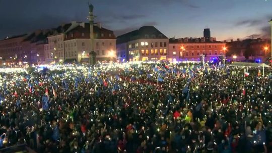 Prounijne manifestacje w całej Polsce po orzeczeniu Trybunału Konstytucyjnego