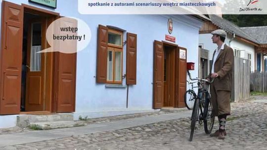 Prowincjonalne miasteczko z bliska w Skansenie