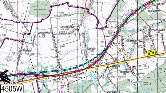 Przebieg S12 Puławy-Radom. Gminy niezadowolone z wybieranego wariantu, chcą zmian