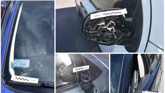 Przebijał opony, rozbijał szyby - bo chciał odreagować