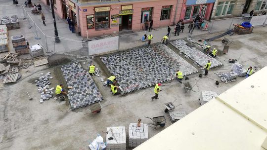 Przebudowa deptaka nie skończy się na czas. Pojawił się problem