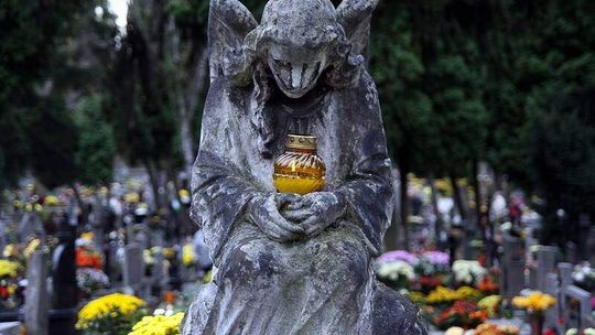 Przechodnie zatrzymali cmentarnego złodzieja