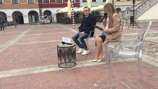 Przed drugą turą w Zamościu. Niby debata, ale bez jednego kandydata