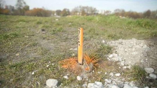 Przed wyborami ruch na budowie ul. Muzycznej. Teraz nie ma tu nikogo