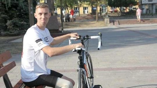 Przejedzie 1000 km, chce zebrać na operację Oskara. Sam jest niepełnosprawny