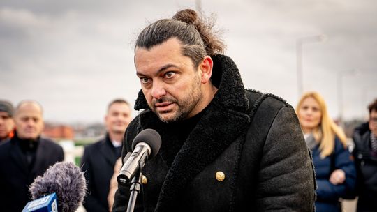 Przemówienie Kamila Haidara podczas otwarcia mostu. "Zareagowałem emocjonalnie, ale mam do tego prawo"