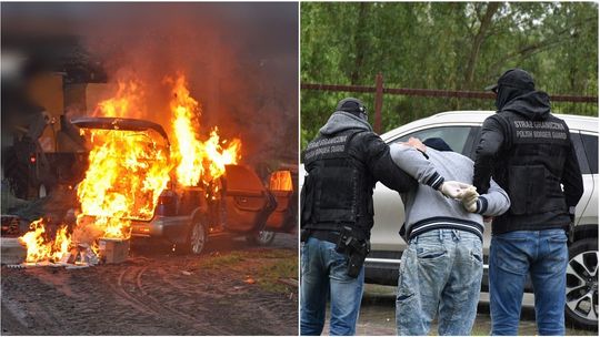 Przemytnicy wpadli na gorącym uczynku. Chcieli spalić nielegalny towar [zdjęcia]