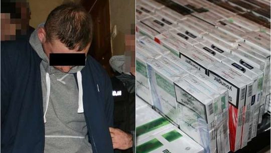 Przeszukali kilkadziesiąt posesji i samochodów. Znaleźli 26 tysięcy paczek papierosów