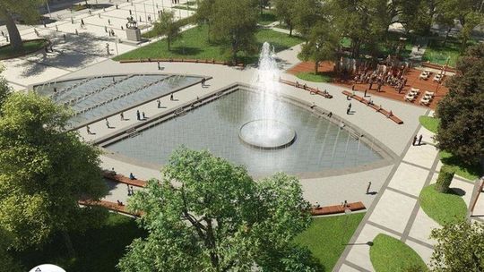 Przetarg na przebudowę pl. Litewskiego. Jest decyzja w sprawie spornej fontanny