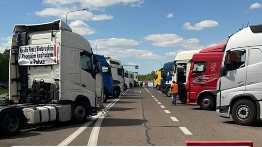 Przewoźnicy zablokują dziś kolejne przejście "Protest aż do skutku" 
