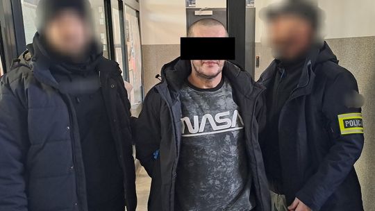 Przez palenie wpadł w ręce policji