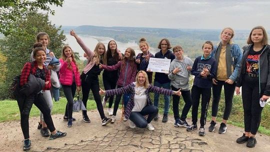 Przez pandemię uczniowie z Litwy nie mogli przyjechać do Puław. Pomogli uczniowie z "jedenastki"