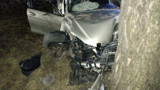 Przez pijanego kierowcę dwie osoby trafiły do szpitala