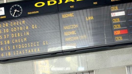 Przez pociąg z Kijowa spóźnią się do pracy