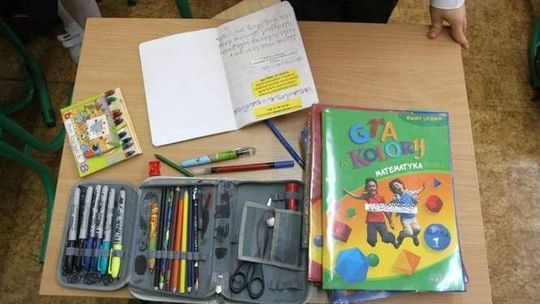 Przybory szkolne będą zbierać w "Stokrotkach"