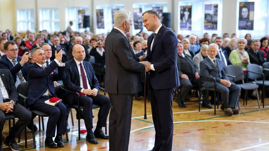 Przyjechał prezydent Polski i były prezydent Niemiec. Dla świadków historii miejsc nie starczyło