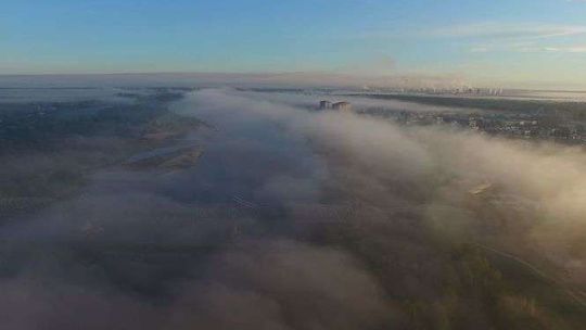 Przyroda w tym filmie zachwyca. A to film o mieście