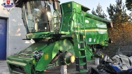 Przywłaszczył ciągnik, autobus i kombajn. Sprzęt był warty 2,3 mln zł
