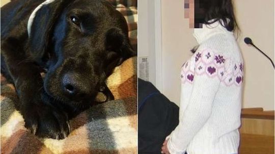 Psa wepchnęła do worka z cegłą i wrzuciła do rzeki. Dziwne tłumaczenia 31-latki