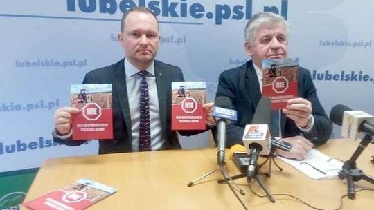 PSL do rolników: PiS wchodzi wam w szkodę. Marszałek: Od 1 kwietnia przestanę być rolnikiem