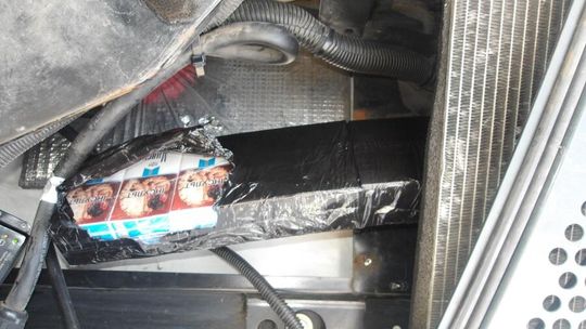 Psy służbowe wywęszyły przemyt papierosów z Białorusi