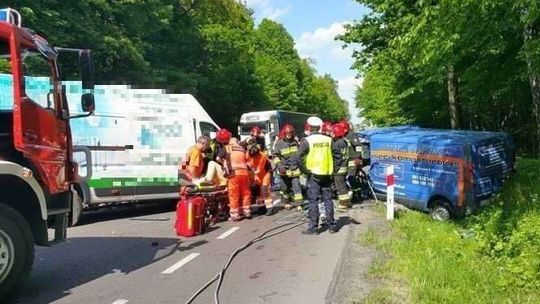 Pułankowice: Wypadek na drodze Lublin-Kraśnik. Zginął 24-letni kierowca