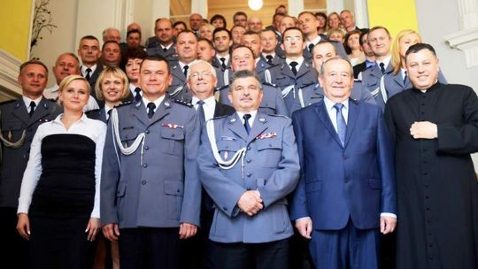 Puławscy policjanci świętowali i awansowali