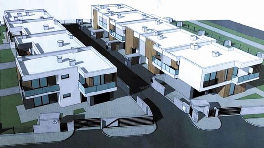 Puławy: Budują nowe szeregowce przy ul. Górnej 