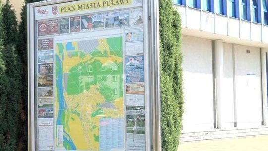 Puławy: Do gabloty trafi nowy plan miasta