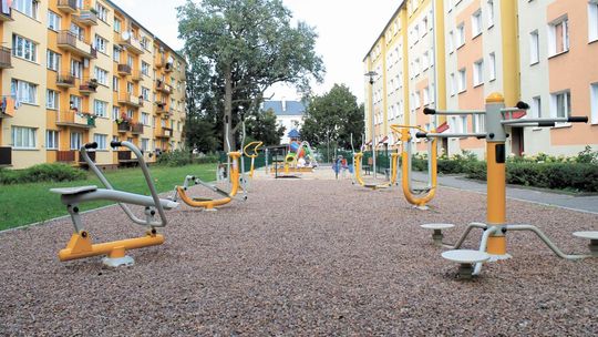 Puławy: Plac przy ul. Norwida, jak na pustyni