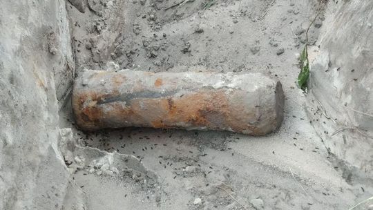 Puławy: Pocisk artyleryjski znaleziony na budowie