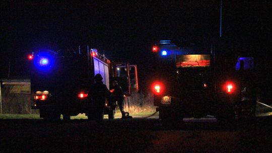 Puławy: Pożar domku letniskowego. Ogień zajął poddasze