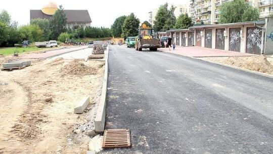 Puławy: Przebudowa ul. Saperów Kaniowskich zbliża się do końca